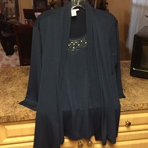 BRAND NEW LADIES SIZE LARGE BLOUSE